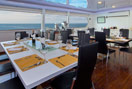 Petrel Cruise dining room